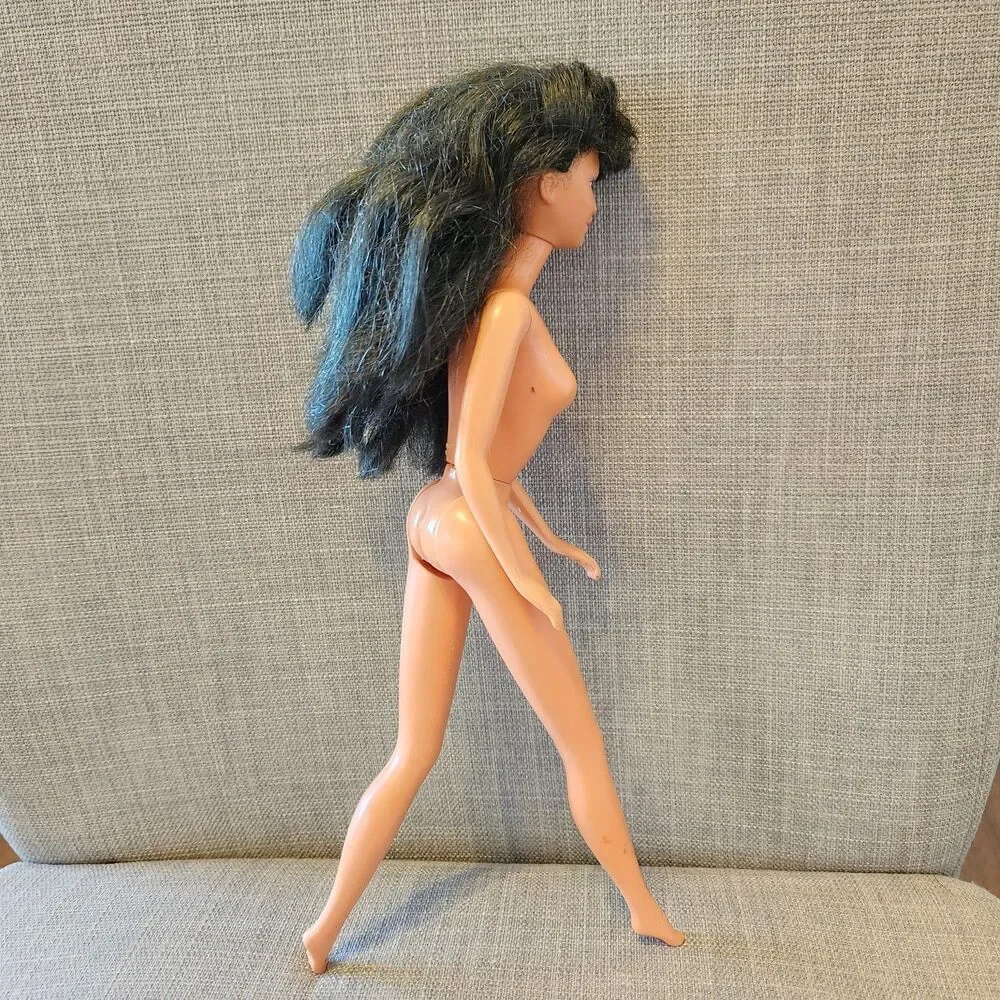 Vintage 1987 Mattel Barbie Island Fun Miko #4065 Hawaiian Tropical Doll NUDE